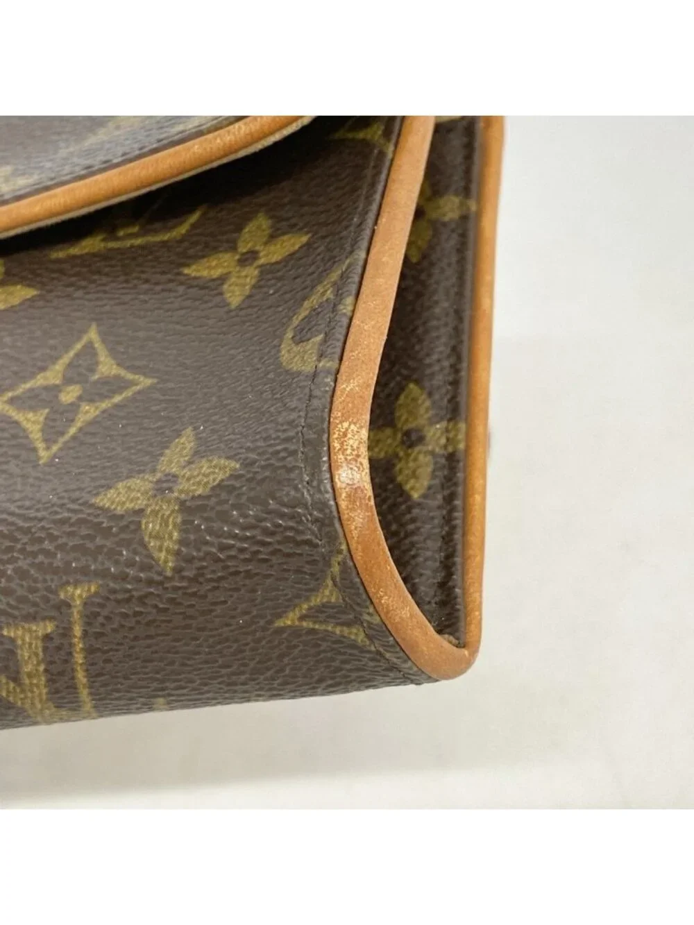 Louis Vuitton Waist Bag Monogram Pochette Florentine Brown
